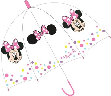 PARASOLKA MYSZKA MINNIE PARASOL DLA DZIECI DISNEY