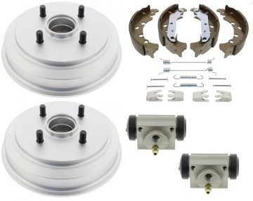 BĘBNY CYLINDERKI SZCZĘKI TYŁ FORD FIESTA V FUSION ABS