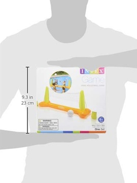 НАДУВНОЙ ВОЛЕЙБОЛЬНЫЙ БАССЕЙН + МЯЧ INTEX 56508