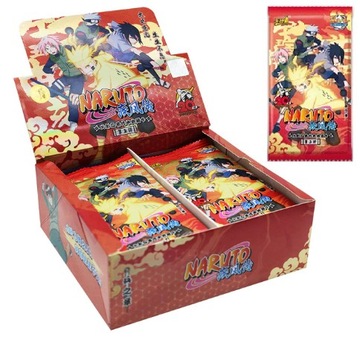 Karty Naruto Kayou - Boostery z Kartami Do Gry w Wojne Kolekcja