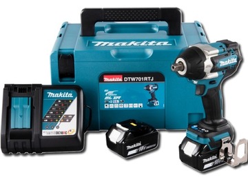 MAKITA DTW701RTJ KLUCZ UDAROWY 18V 1/2 700NM 2x5Ah