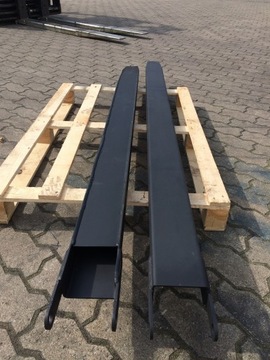 УДЛИНИТЕЛЬ ВИЛКИ ДЛЯ ГРУЗОВИКА 80X40X2000 ЧЕРНЫЙ VG ДЛЯ ВИЛКИ 80X40