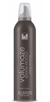 ALLWAVES Pianka z keratyną, nadająca objętości 400ml