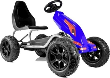 MEGA GOKART NA PEDAŁY POMPOWANE KOŁA HAMULEC DO 100kg