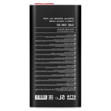 OLEJ DO FORD/VOLVO 5W30 5L SN/CF / A5/B5 / WSS-M2C913-C / METALOWE OPAKOWAN