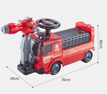 BIG Ride On Vehicle Сигналы пожарной охраны Пистолет Аксессуары для игрушечных машинок XXL