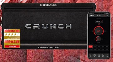 CRUNCH CRE400.4DSP BLUETOOTH DSP-усилитель и звуковой процессор