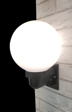 lampa ogrodowa zewnętrzna Kinkiet ogrodowy kulaE27