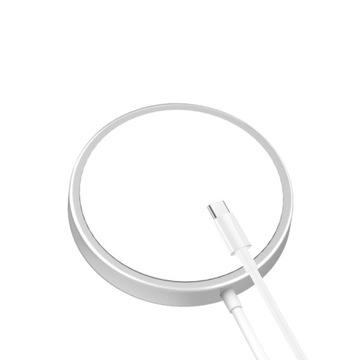 БЕСПРОВОДНОЕ ИНДУКЦИОННОЕ ЗАРЯДНОЕ УСТРОЙСТВО MAGSAFE 15 Вт | БЕЛЫЙ МАГНИТНЫЙ
