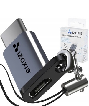 Adapter Micro USB 2.0 Typ-C USB-C Przejściówka OTG