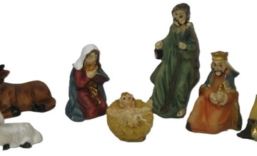 Śliczne Figurki do Szopki 11-części 3,5cm wys K110