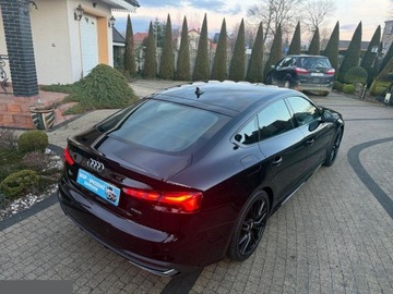 Audi A5 F5 2020 Audi A5 Sportback 45 TDI quattro tiptronic S line 231KM 2020r, zdjęcie 34