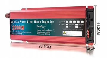 Автомобильный преобразователь 12 В 230 В 2200 Вт СИНУСНЫЙ ТОК