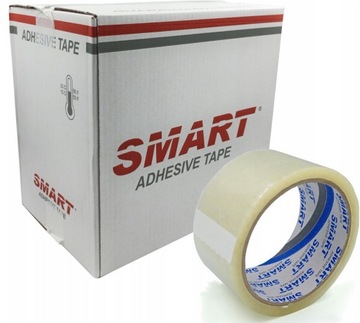 Smart Taśma Pakowa Transparent 48mm 60yd KARTON 36szt