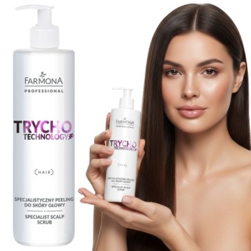 Peeling do skóry głowy trychologiczny Farmona Trycho Technology 200ml