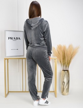 WE9110, XL, ЖЕНСКИЙ ВЕЛЮРОВЫЙ СПОРТИВНЫЙ КОМПЛЕКТ