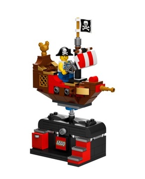 LEGO Oryginalne Klocki 5007427 Przejażdżka statkiem pirackim Limitowane