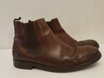 КОЖАНЫЕ ботинки челси RUSSELL & BROMLEY, размер 42