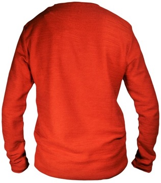 JACK AND JONES bluzka CREWNECK orange KIM DESIGN _ L