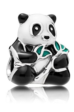 Charms Zawieszka Uroczy Słodki Miś Panda