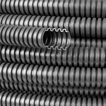 ТРУБА ГОФРИРОВАННАЯ САМОЗАТУШАЮЩАЯСЯ КРУГ 750N 20мм 100м