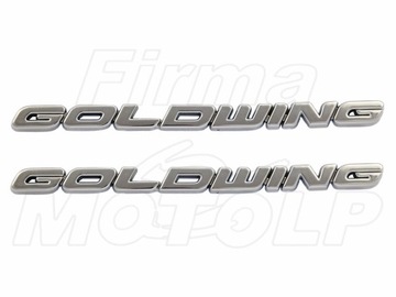 ЭМБЛЕМА НАКЛЕЙКА ЗНАЧКА 3D ХРОМ HONDA GL 1500 1800 GOLD WING GOLDWING