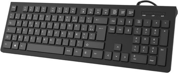 Klawiatura VEILZOR - francuska AZERTY czarna