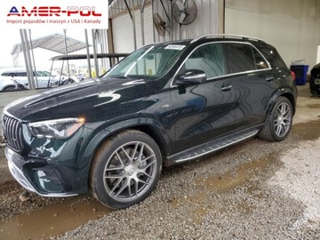 Mercedes GLE V167 2024 Mercedes-Benz GLE 2024 Mercedes-Benz GLE AMG GLE 53 4MATIC SUV 3.0 Benzyna