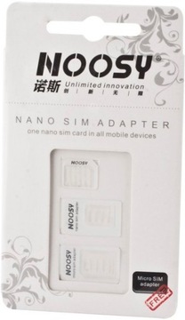 Адаптер NANO и MICRO SIM 3в1 для карт micro-SIM и nano-SIM