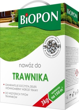 Nawóz do trawnika 3kg BIOPON