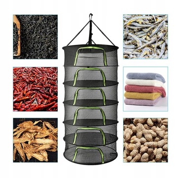 СУШИЛКА, СЕТКА ДЛЯ СУШКИ ТРАВ, СКЛАДНАЯ, 6 ПОЛОК