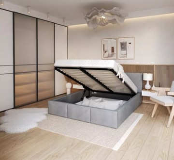 Кровать FRESIA TRINITY (РАЗЛИЧНЫЕ ЦВЕТА) 160x200 МЕТАЛЛИЧЕСКИЙ КАРКАС с актуаторами