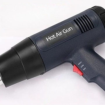 ЭЛЕКТРИЧЕСКАЯ ТЕПЛОВАЯ ПИСТОЛА 2 МЕХАНИЗМА 4 НАСОСКИ 600C 2000W