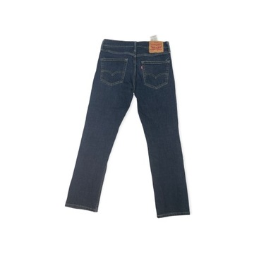 Granatowe spodnie jeansowe damskie LEVI'S 511 31