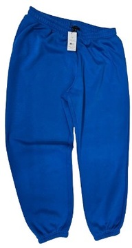 New Look spodnie dresowe niebieskie ocieplane 46