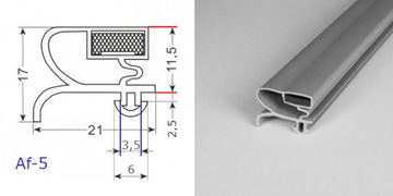 ПРОКЛАДКА ДЛЯ ХОЛОДИЛЬНИКА И МОРОЗИЛЬНИКА, ИЗГОТОВЛЕННАЯ НА ЗАМЕР
