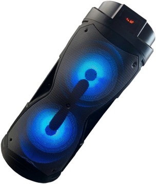 БУМБОКС ПОРТАТИВНЫЙ ДИНАМИК BLUETOOTH СВЕТОДИОДНАЯ ТРУБКА MP3