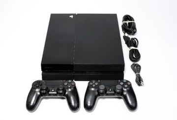 Консоль Sony PlayStation 4 Ps4 500 ГБ + PAD x2 + КОМПЛЕКТ ПРОВОДОВ