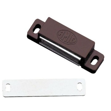 ZATRZASK MAGNETYCZNY MEBLOWY BRĄZOWY 56x15mm