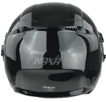МОТОЦИКЛСКИЙ ОТКРЫТЫЙ ШЛЕМ NAXA S23X размер XL С БЛЕНДОЙ