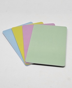 Карта NFC из ПВХ N08 MiFare Classic 1k цвет ПОРОШКОВЫЙ ЗЕЛЕНЫЙ высота PL