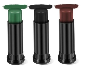 ВОЕННАЯ ТАКТИЧЕСКАЯ КРАСКА 3 ЦВЕТА ДЛЯ КАМУФЛЯЖА CAMO ASG STICK SET