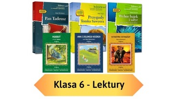 Lektury obowiązkowe Klasa 6 ZESTAW ZL