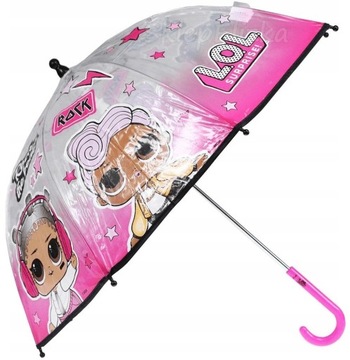LOL SURPRISE прозрачный детский зонт
