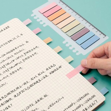 ЗАКЛАДКИ ДЛЯ КНИГ КЛЕЯЩИЕСЯ ФЛАГИ ДЛЯ ДОМА 6 КНИГ