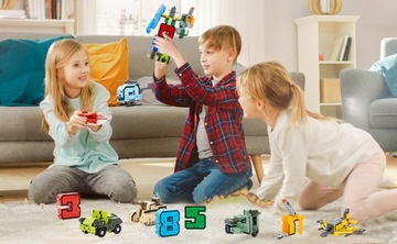 Игрушка 2в1 Робот Трансформеры Цифры № 10шт ПОДАРОК ​​НА ДЕНЬ ДЕТИ