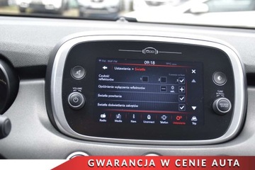 Fiat 500X Crossover 1.4 16V Mair 140KM 2018 Fiat 500X Duza-Navi Pol-Skora Grzane-Fotele Klimatronic KomputerTempomat, zdjęcie 23