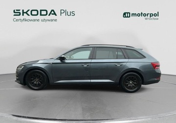 Skoda Superb III Kombi Facelifting 2.0 TSI 190KM 2020 Skoda Superb Sportline Pakiet Comfort, FV 23, GPS, Tempomat, Ambiente, Ke, zdjęcie 2