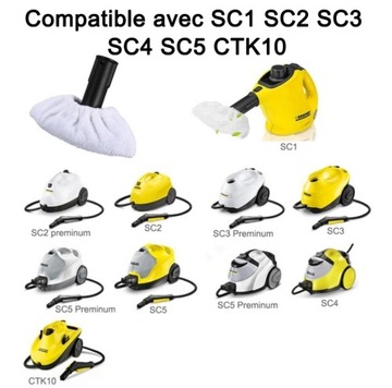 5 сменных чистящих салфеток Karcher EasyFix