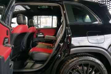 Mercedes GLB SUV AMG 35 2.0 306KM 2022 Mercedes-Benz GLB AMG 2.0 306KM 4MATIC HeadUp Cam360 Panorama Ambiente Bur, zdjęcie 9